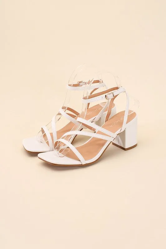 ALI-6 Strappy Low Heel