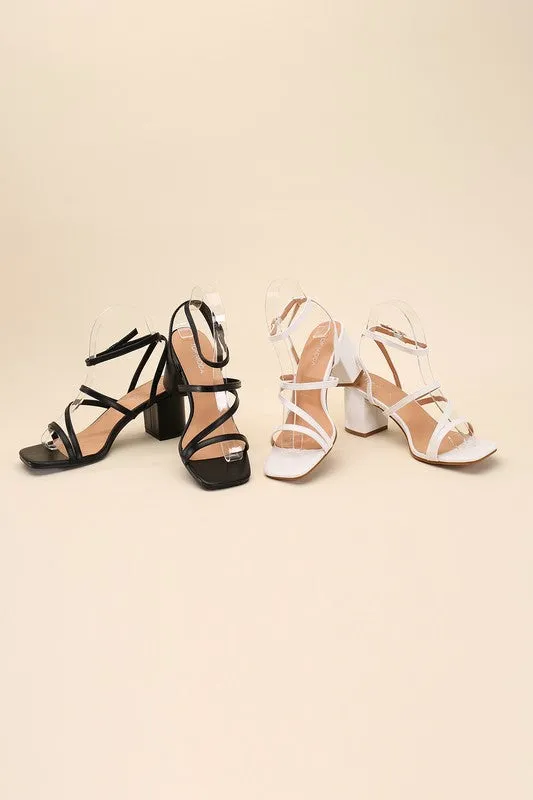 ALI-6 Strappy Low Heel