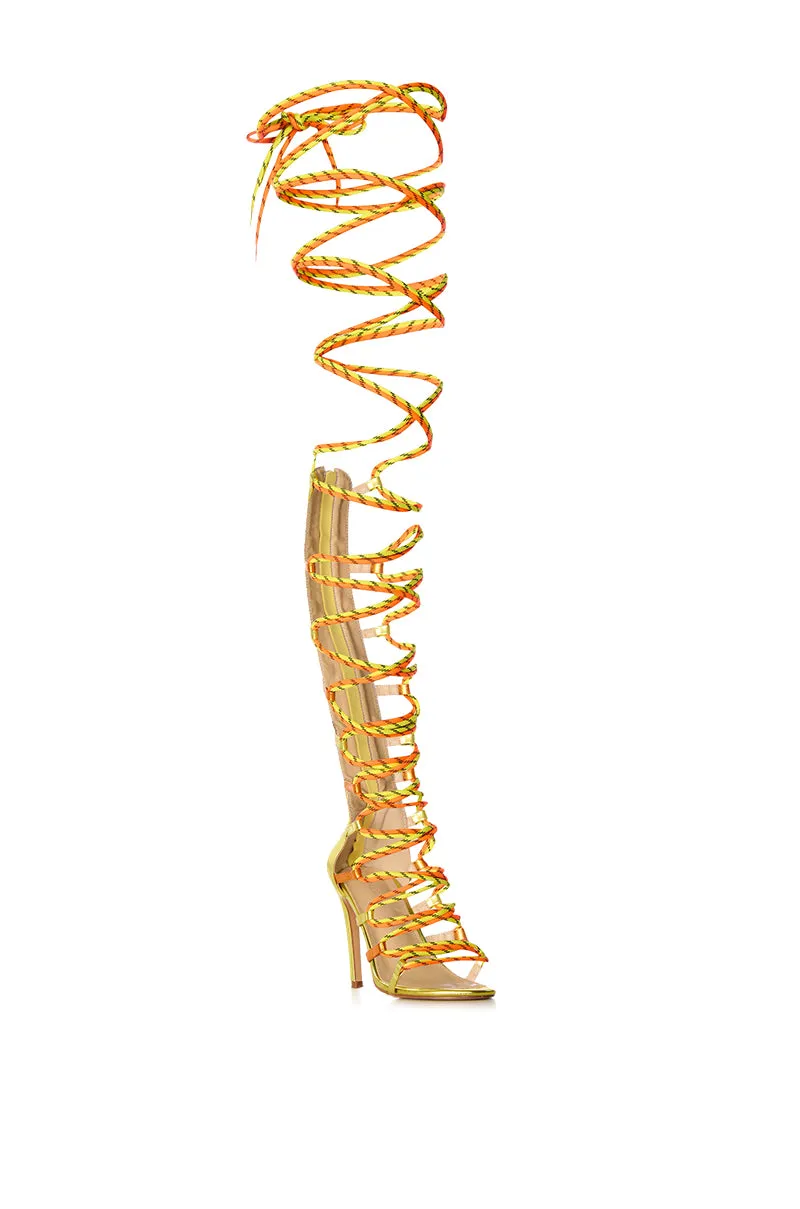 AZALEA WANG DARRAH MULTI ROPE STRAPPY SANDAL