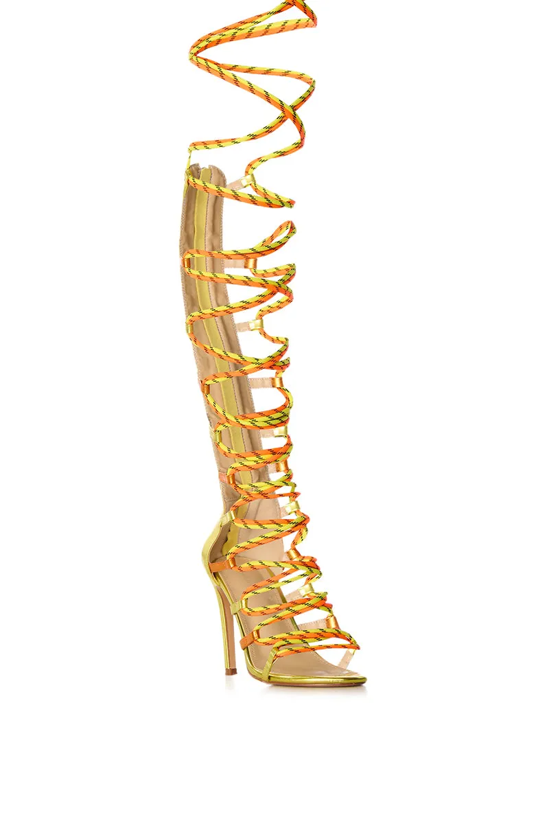 AZALEA WANG DARRAH MULTI ROPE STRAPPY SANDAL