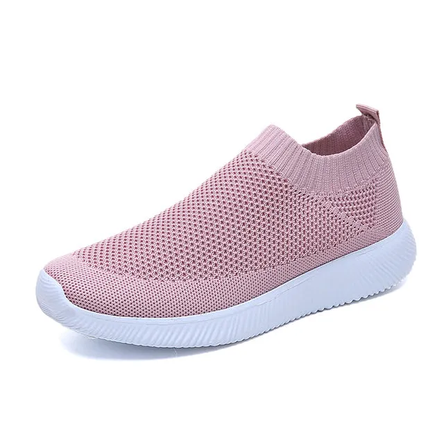 Breathable Mesh Platform Women's Sneakers 