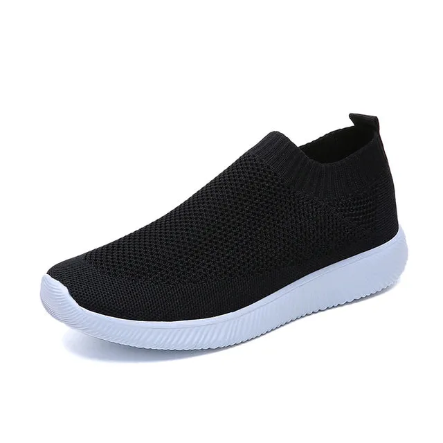 Breathable Mesh Platform Women's Sneakers 