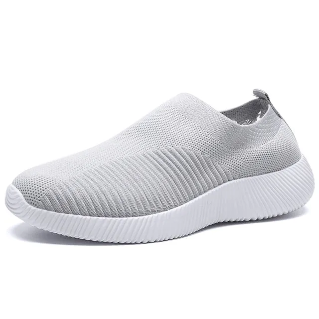 Breathable Mesh Platform Women's Sneakers 