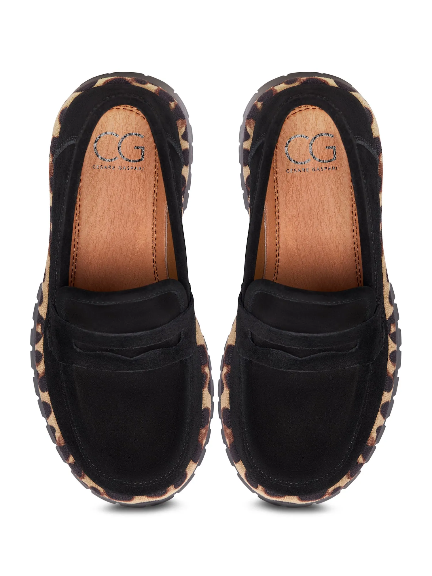 Chic Loafers With a Chunky Sole Lily - Black