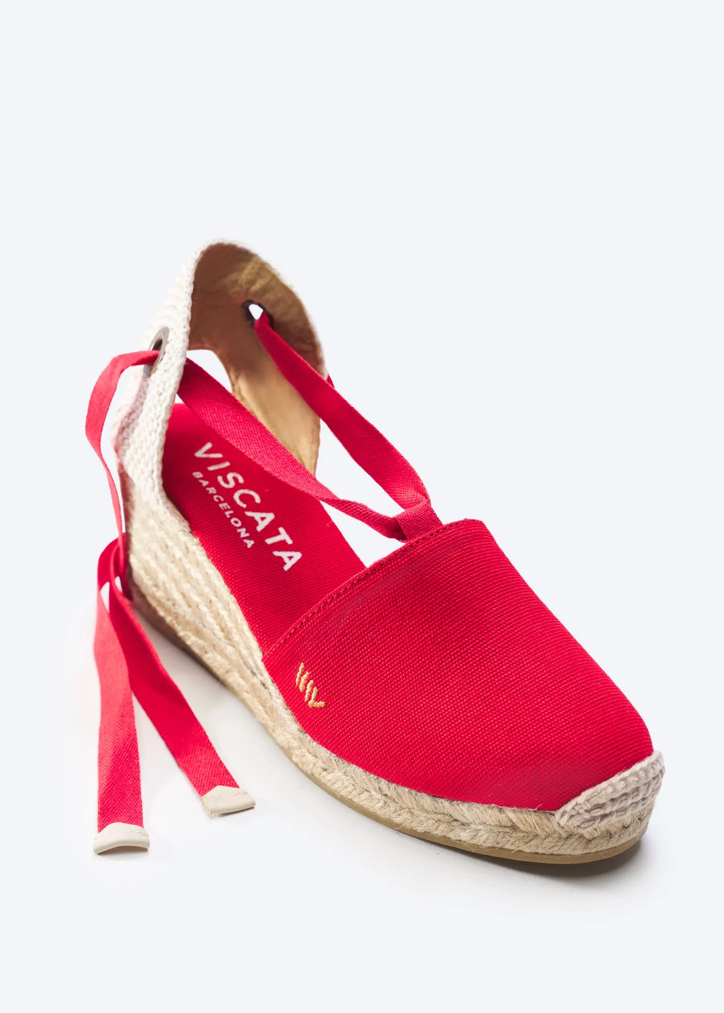 Escala Limited Edition Canvas Espadrille Wedges