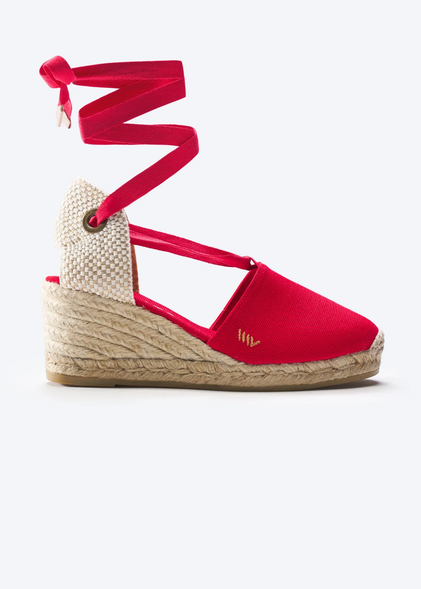 Escala Limited Edition Canvas Espadrille Wedges