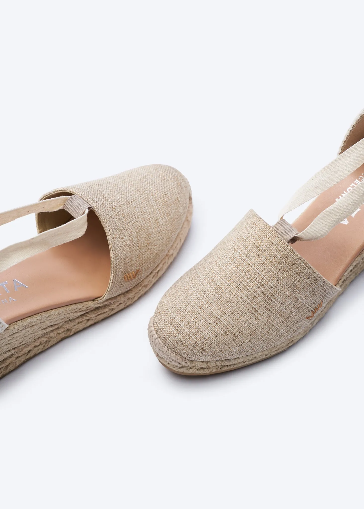 Escala Limited Edition Canvas Espadrille Wedges