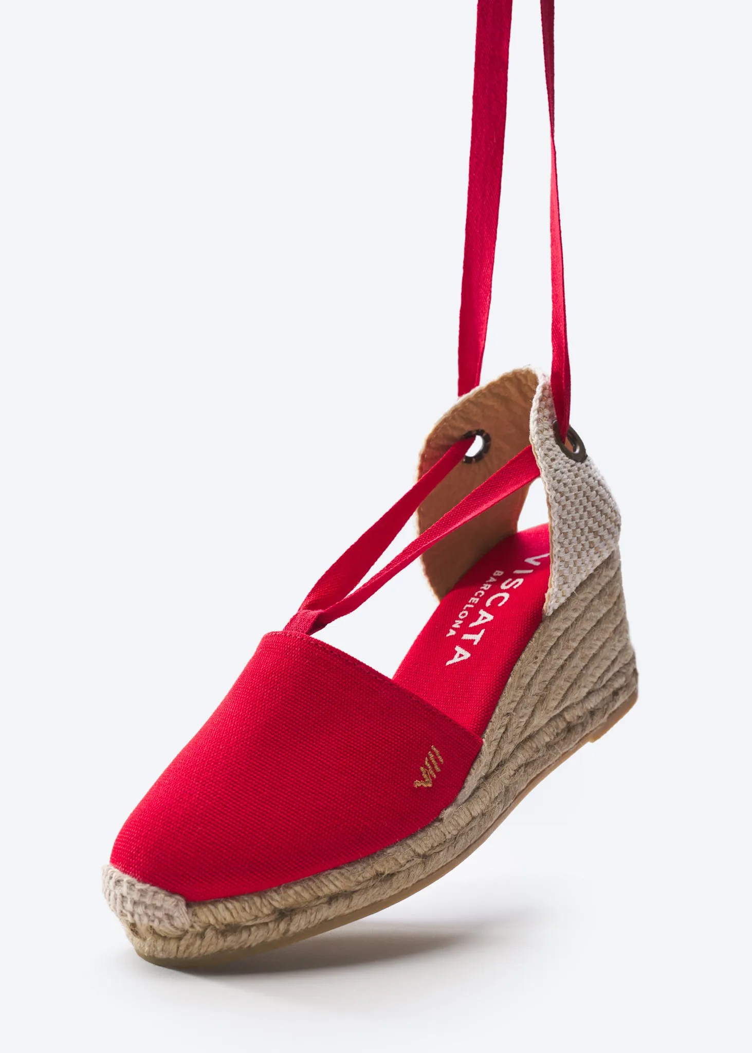 Escala Limited Edition Canvas Espadrille Wedges