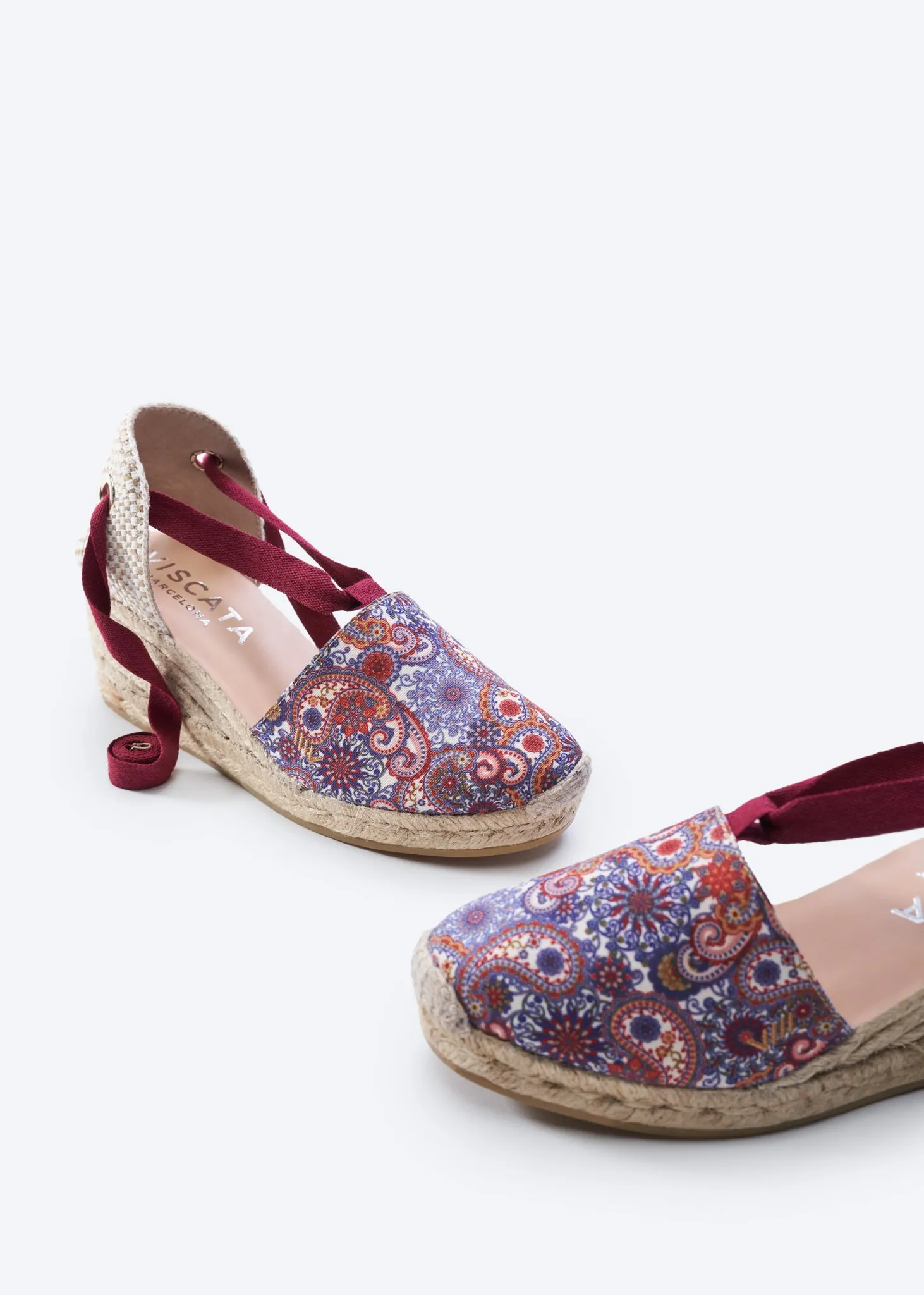 Escala Limited Edition Canvas Espadrille Wedges