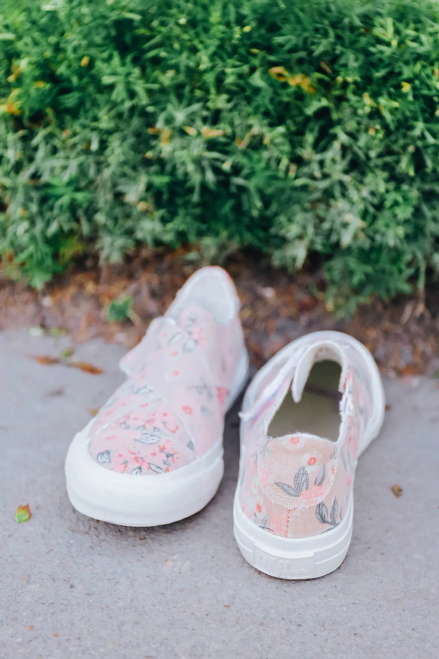 Floral Slip on Sneaker by Very G - Pink