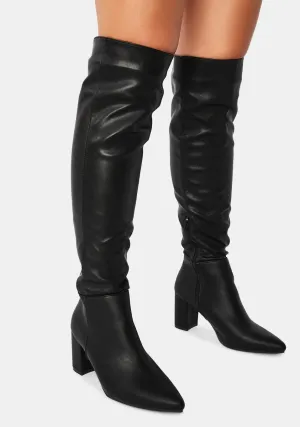 Go Go With The Flow Knee High Boots