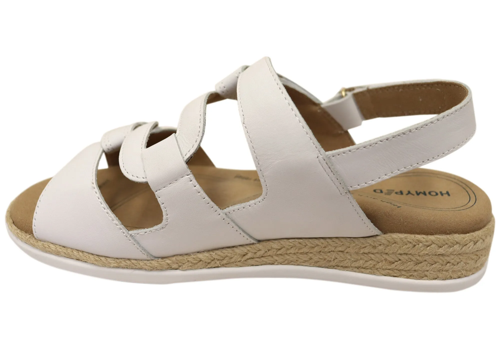 Homyped Womens Magnolia Comfortable Leather Sandals