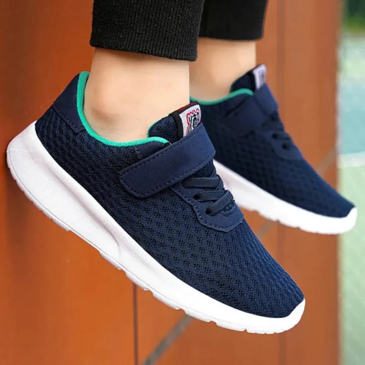 Kids Breathable Mesh Sports Sneakers for Boys and Girls