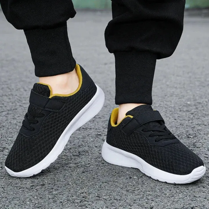 Kids Breathable Mesh Sports Sneakers for Boys and Girls