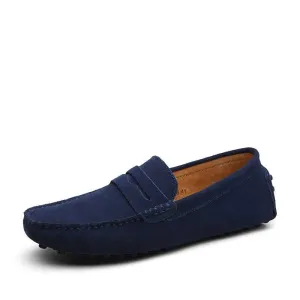 Lightweight Slip On Leather Loafers