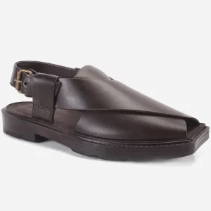 Men's "SPRIYE" Leather Peshawari Sandals