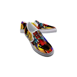 Men's Slip On Sneakers dragon