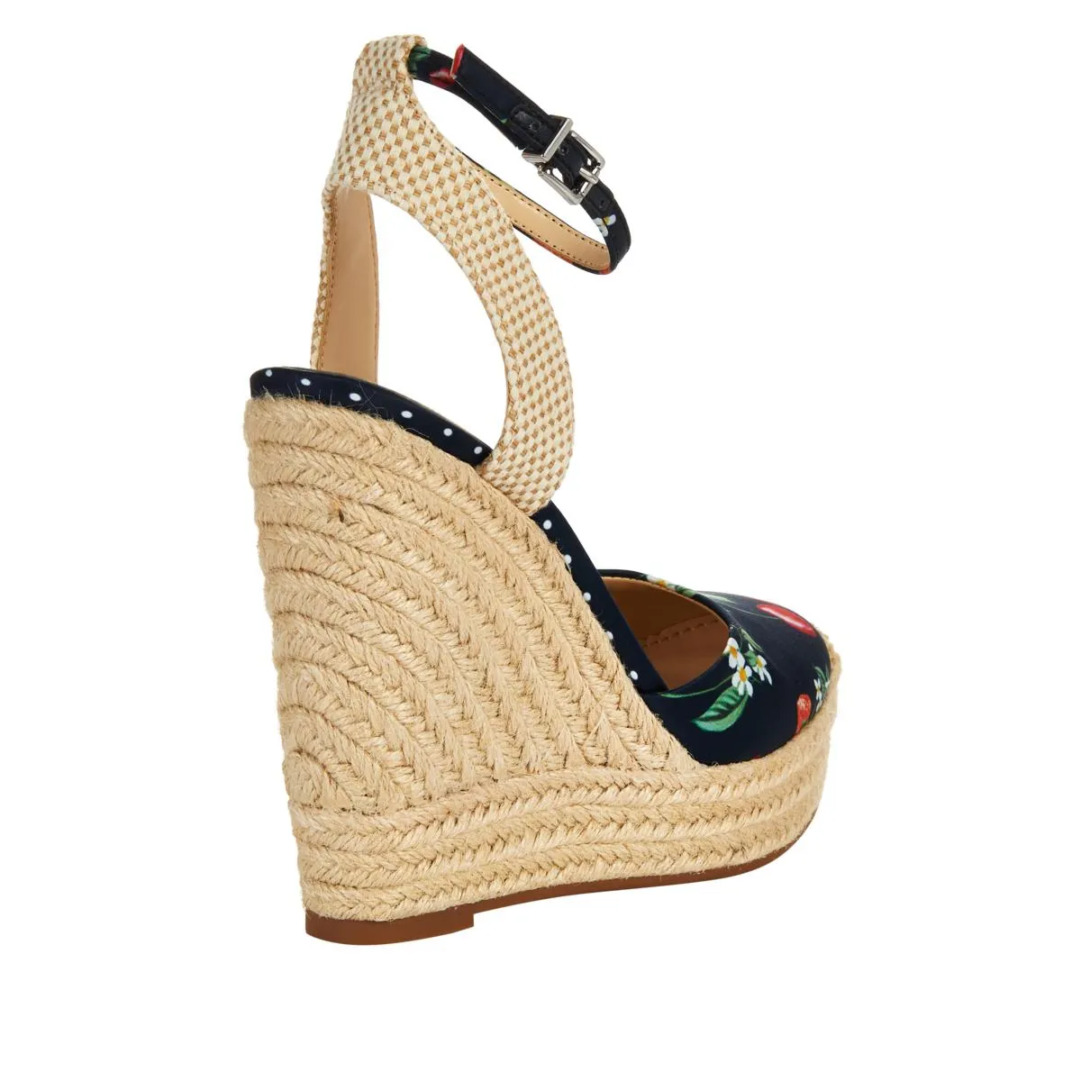 "AS IS" Jessica Simpson Zestah Ankle Strap Espadrille Platform Wedge Heel - 7M