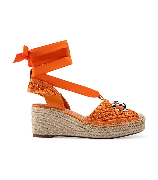 Scarlett Raffia Mandarin