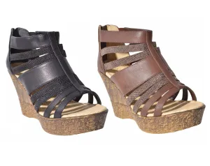 Totally Strappy Wedge Sandals