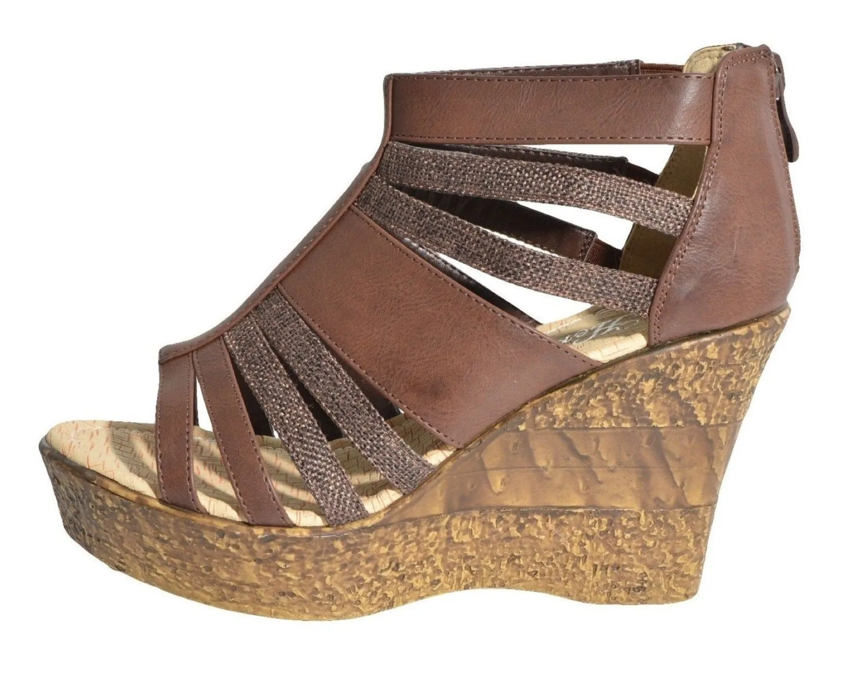 Totally Strappy Wedge Sandals