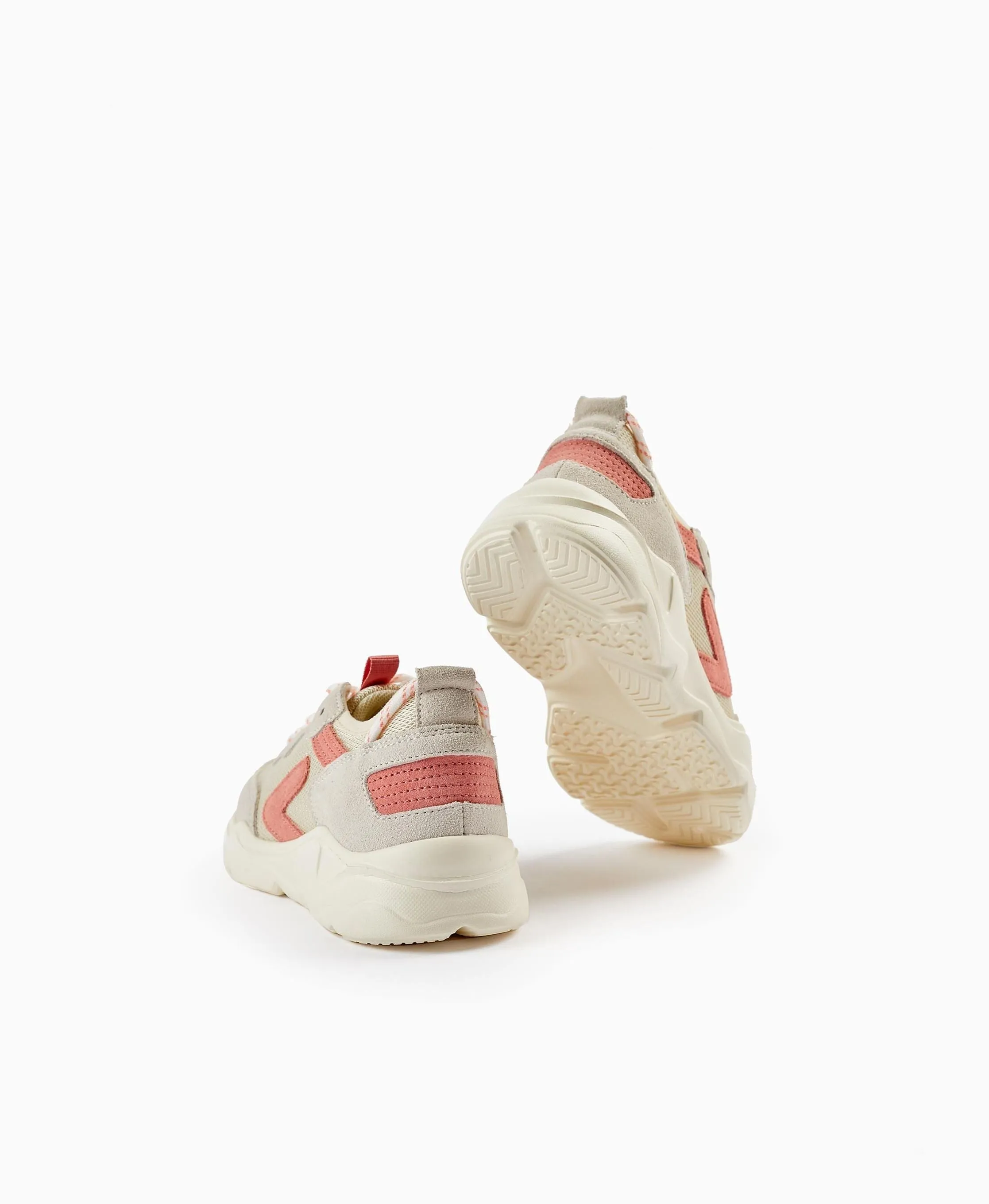 Trainers for Girls 'ZY Superlight', Beige/Light Grey/Pink