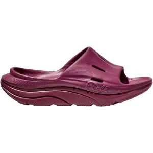 Unisex Hoka Ora Recovery Slide 3 Beet Root/Beet Root EVA