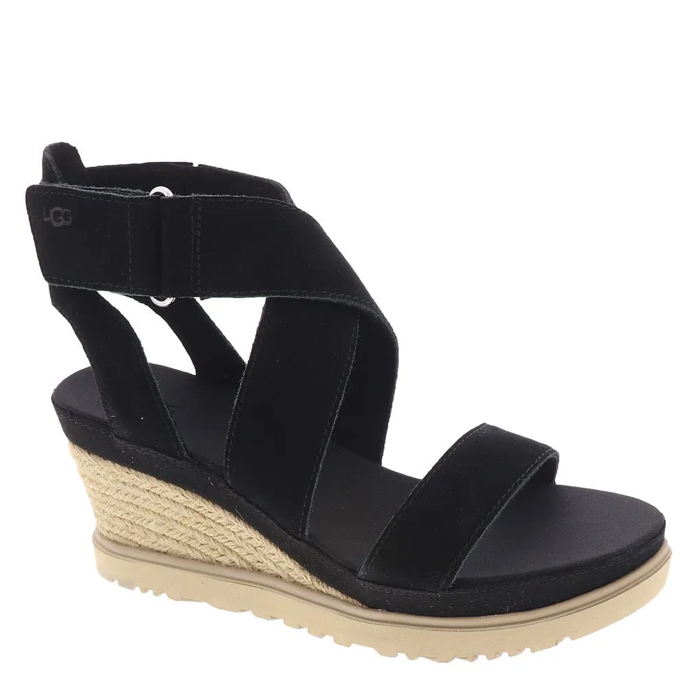 Women's Shoes UGG ILEANA ANKLE Platform Wedges 1139052 BLACK